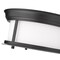 Z-Lite Sonna 2 Light Flush Mount, Matte Black & Matte Opal 2011F10-MB - alternate 6